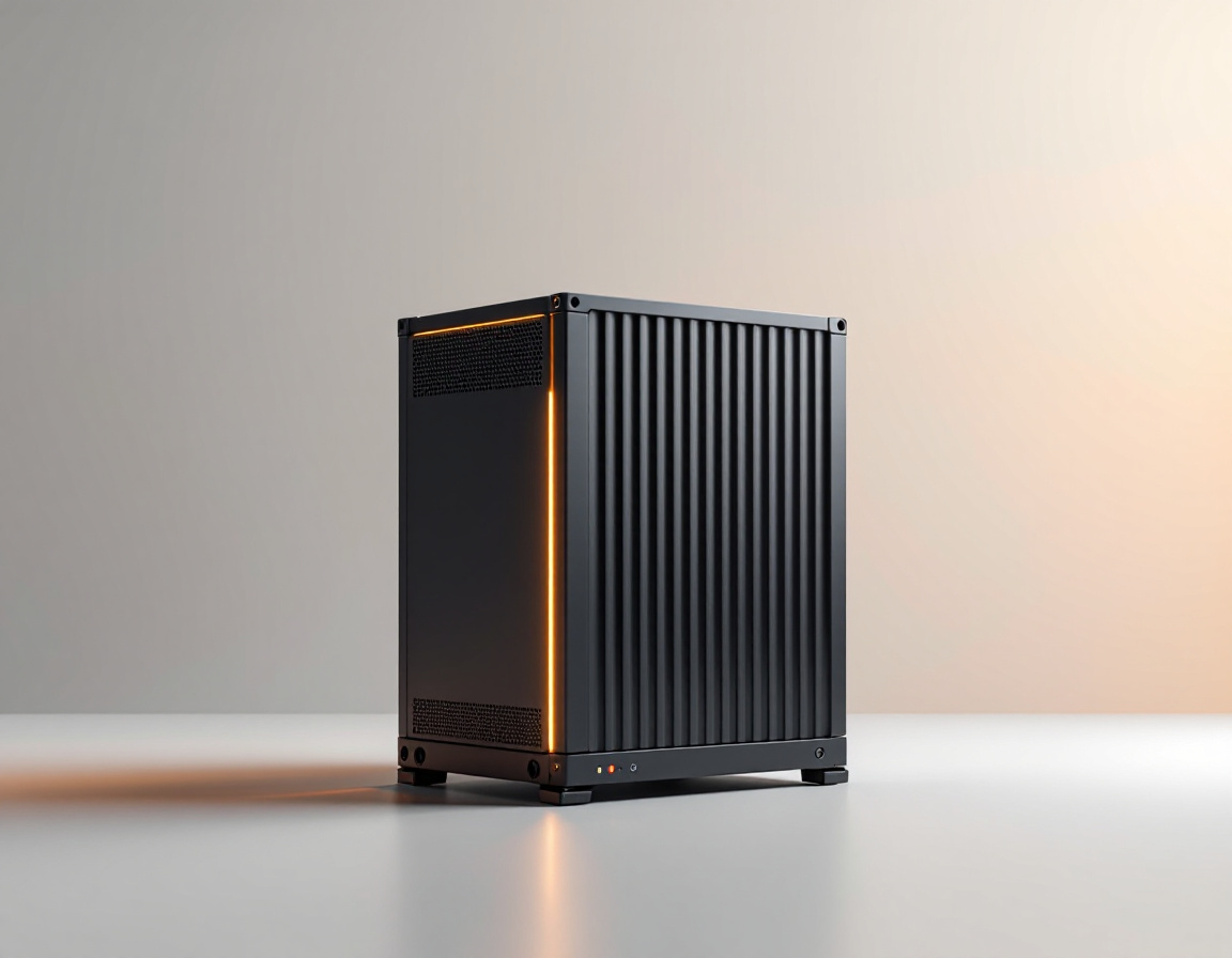 Das happycompute Rechenmodul — so groß wie ein kleiner Container